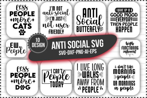Download Anti Social Svg Bundile - Anti social svg Collection