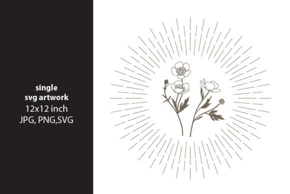 Download Hand Drawing Wild Flowers Theme - Drawing wild flowers Collection